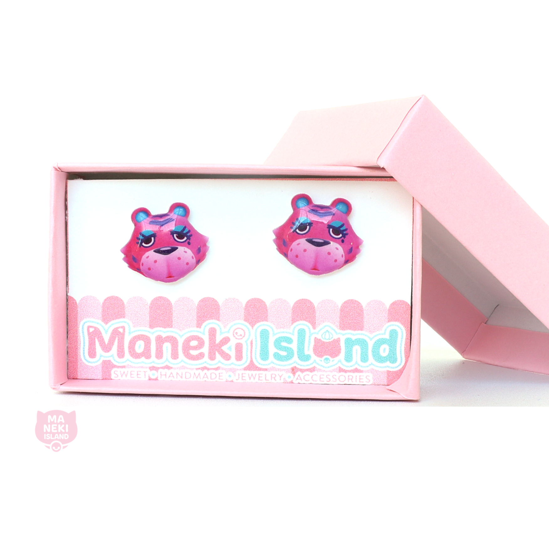 Animal Crossing Claudia Stud Earrings