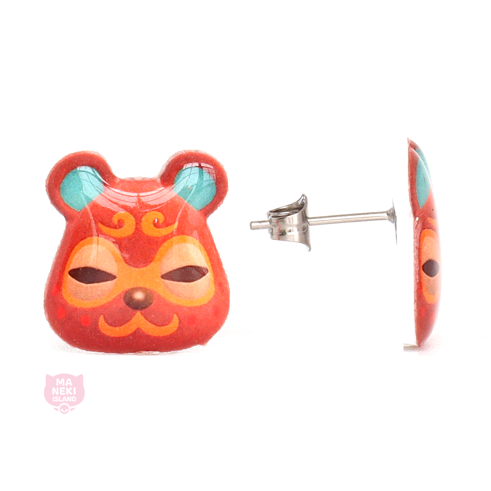 Animal Crossing Clay Stud Earrings