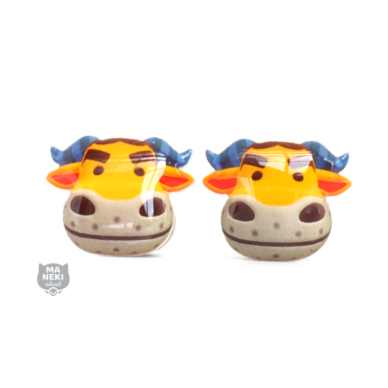 Animal Crossing Coach Stud Earrings