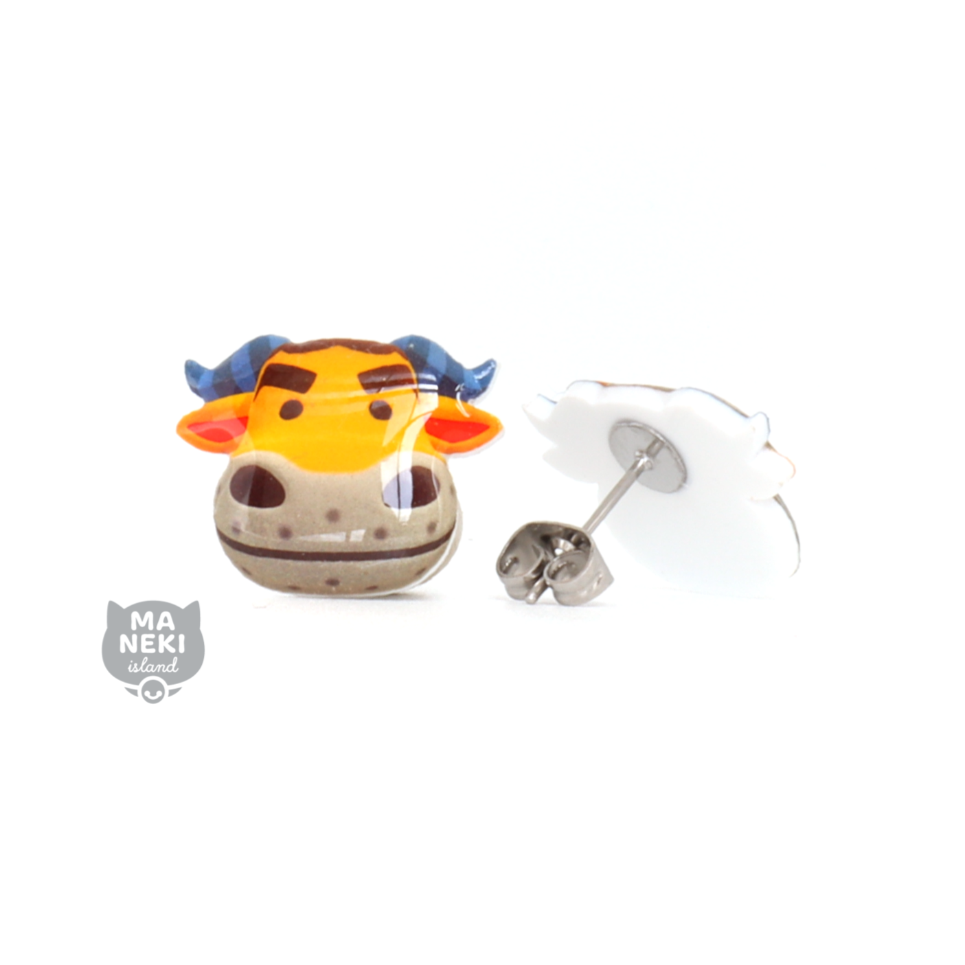Animal Crossing Coach Stud Earrings