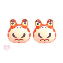 Load image into Gallery viewer, Animal Crossing Croque Stud Earrings
