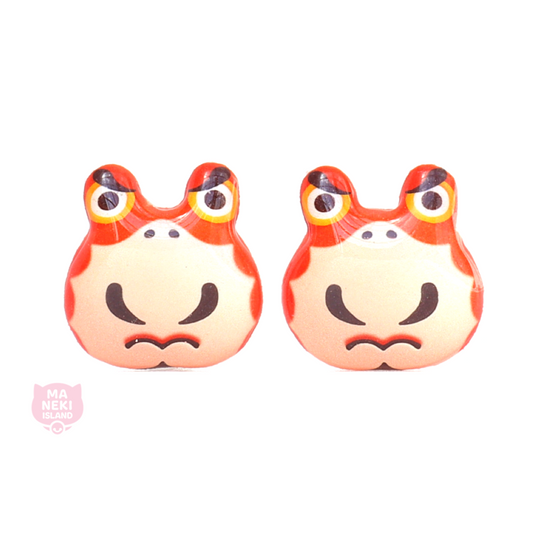 Animal Crossing Croque Stud Earrings