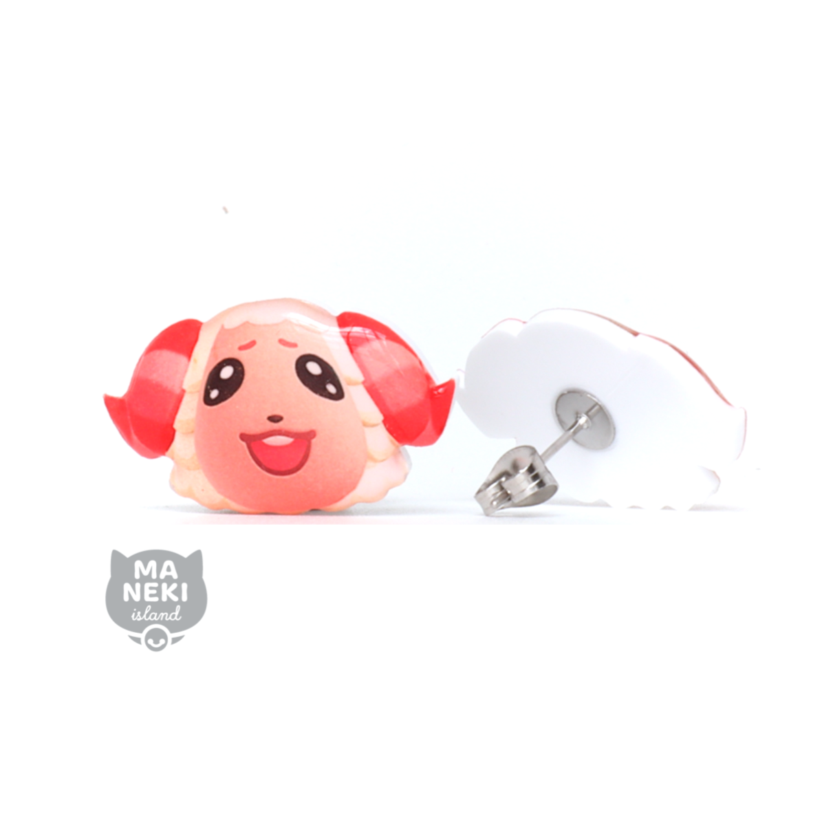 Animal Crossing Dom Stud Earrings