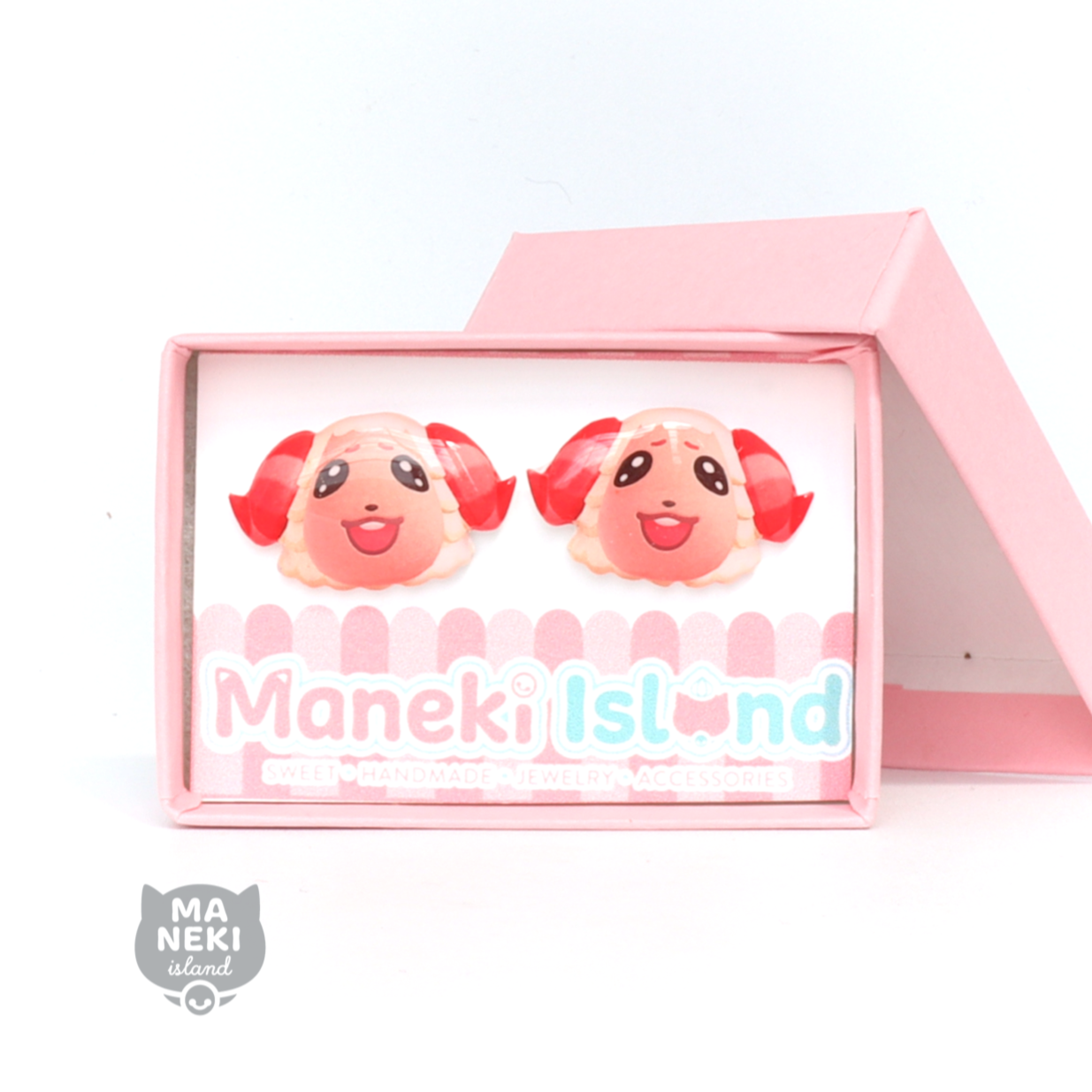 Animal Crossing Dom Stud Earrings