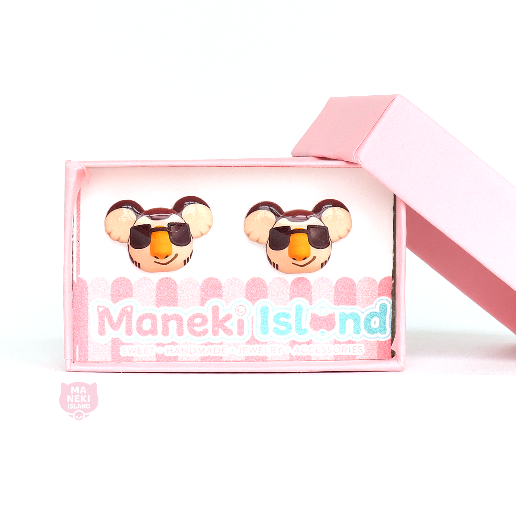 Animal Crossing Eugene Stud Earrings