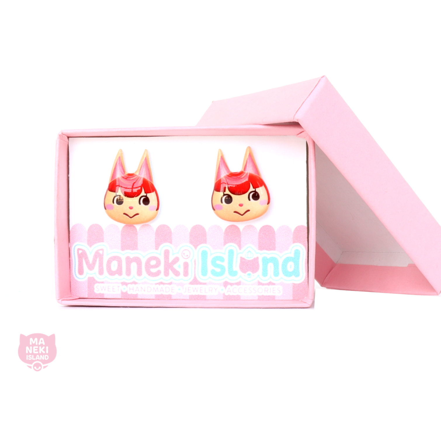 Animal Crossing Felicity Stud Earrings