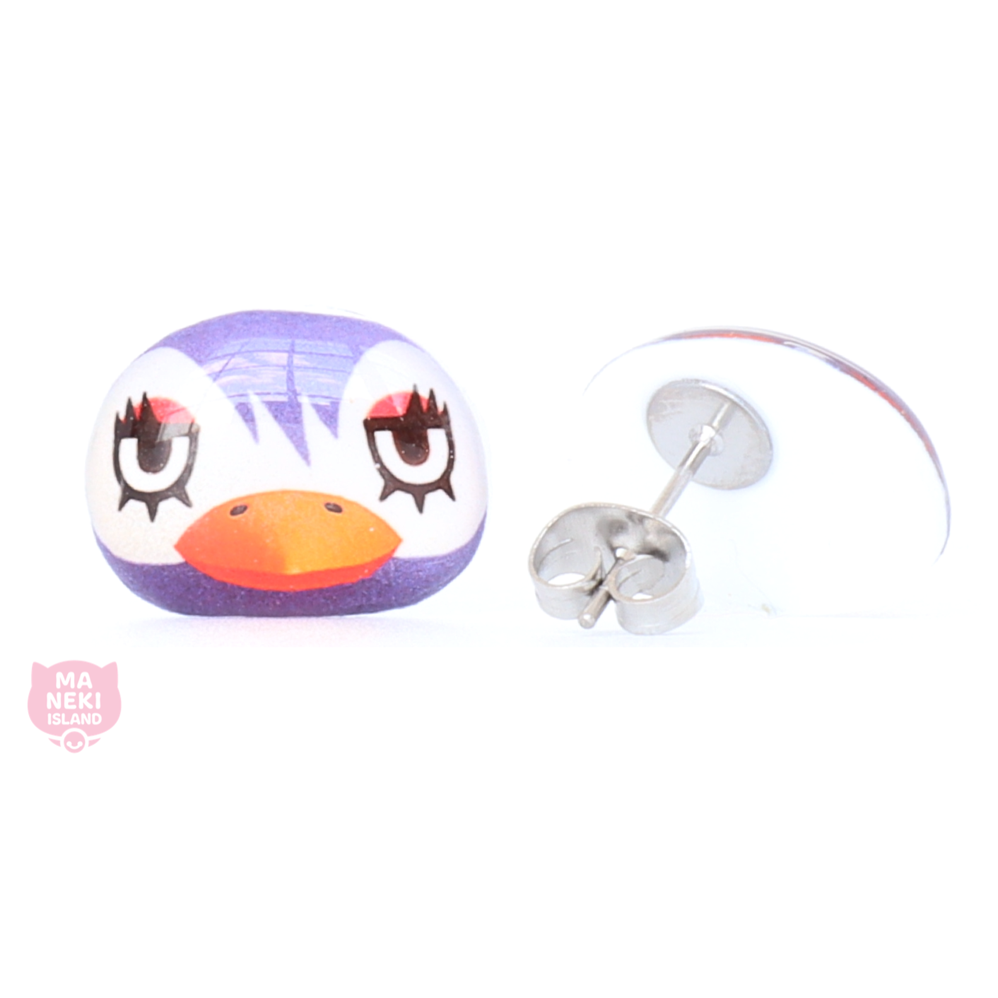 Animal Crossing Flo Stud Earrings
