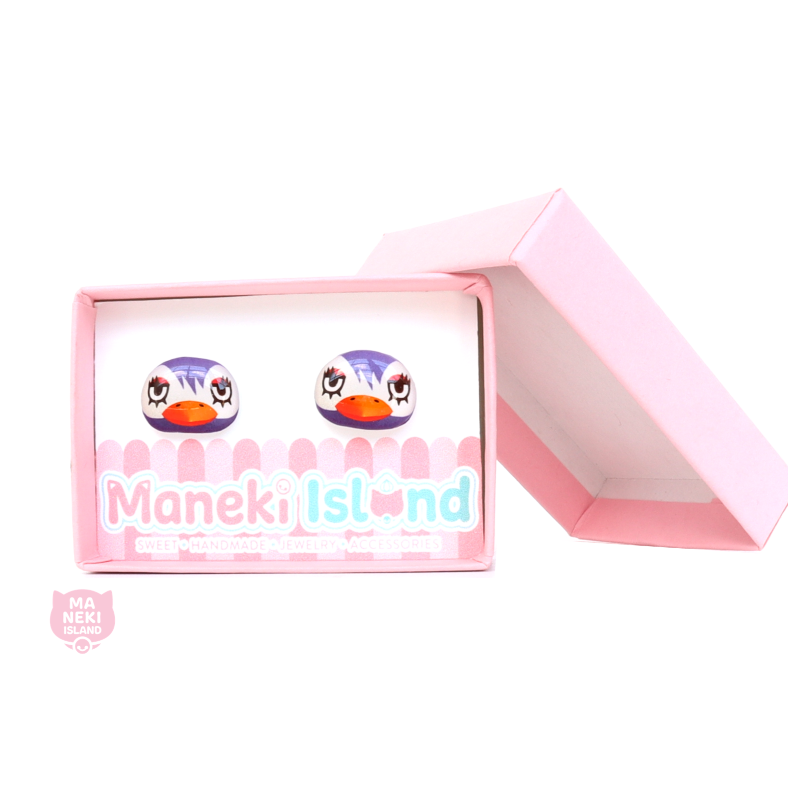 Animal Crossing Flo Stud Earrings