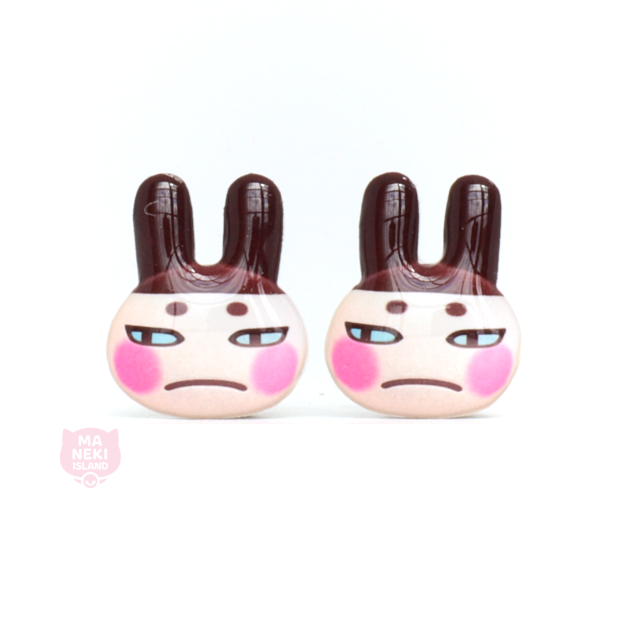 Animal Crossing Genji Stud Earrings