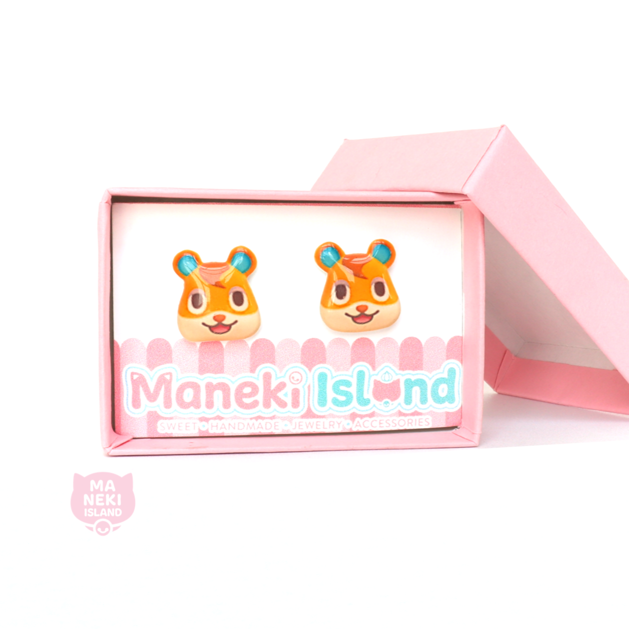 Animal Crossing Hamlet Stud Earrings