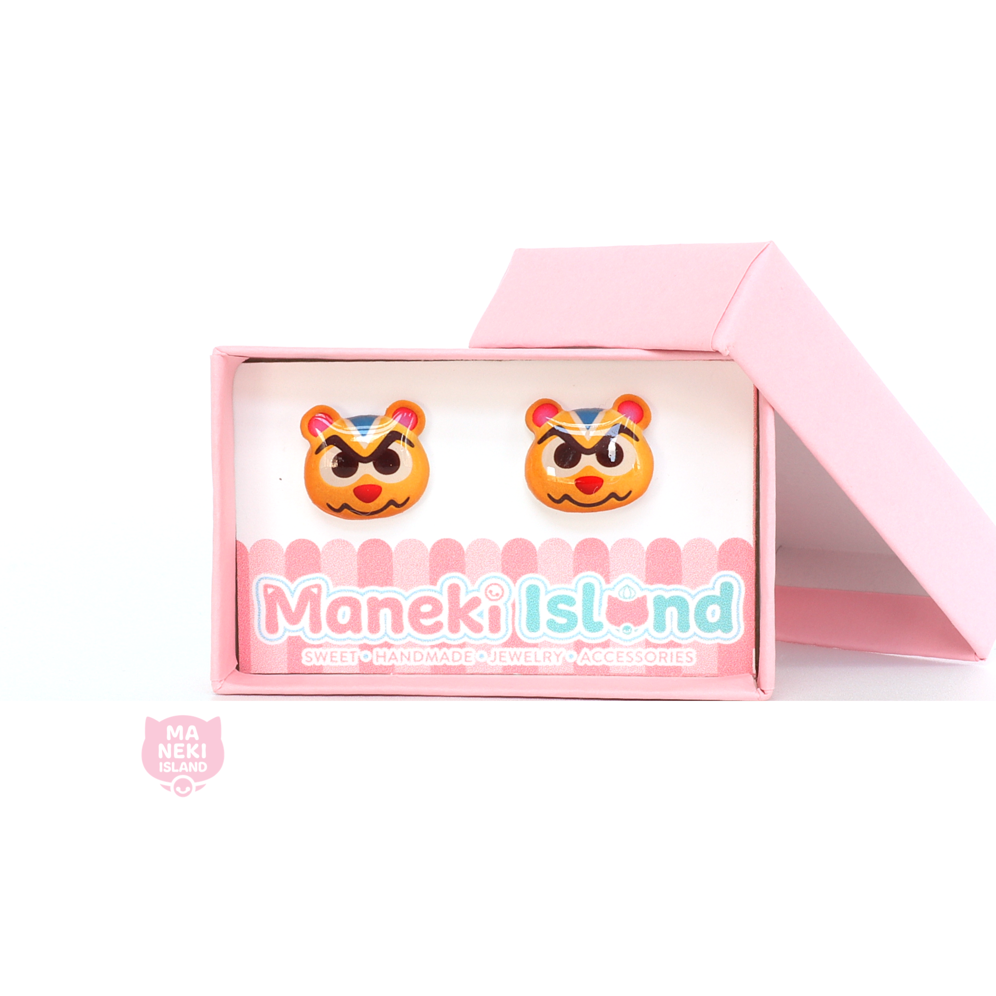 Animal Crossing Ricky Stud Earrings