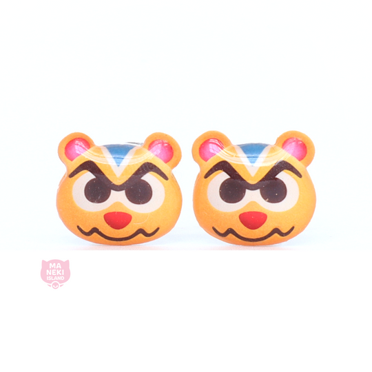Animal Crossing Ricky Stud Earrings
