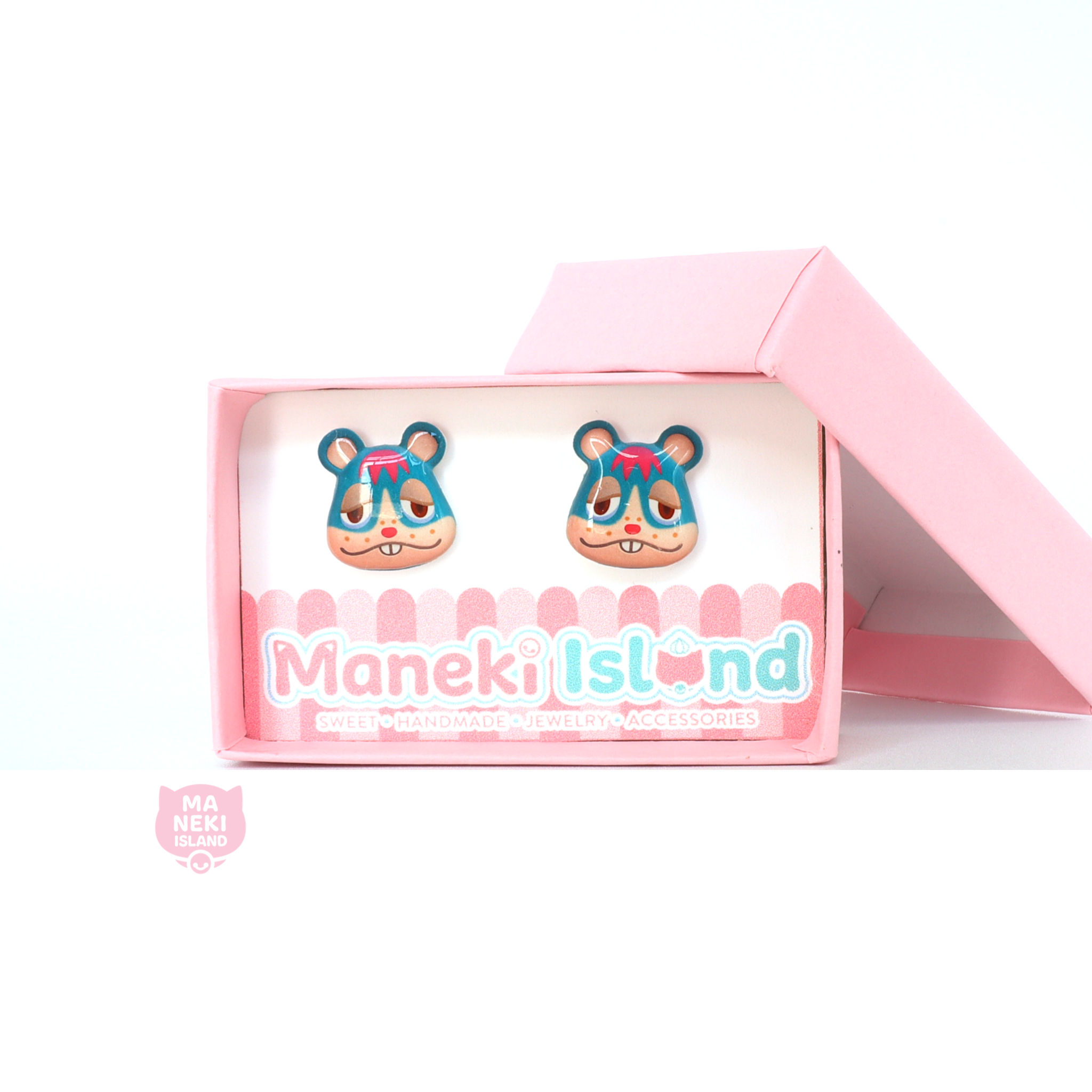 Animal Crossing Rodney Stud Earrings