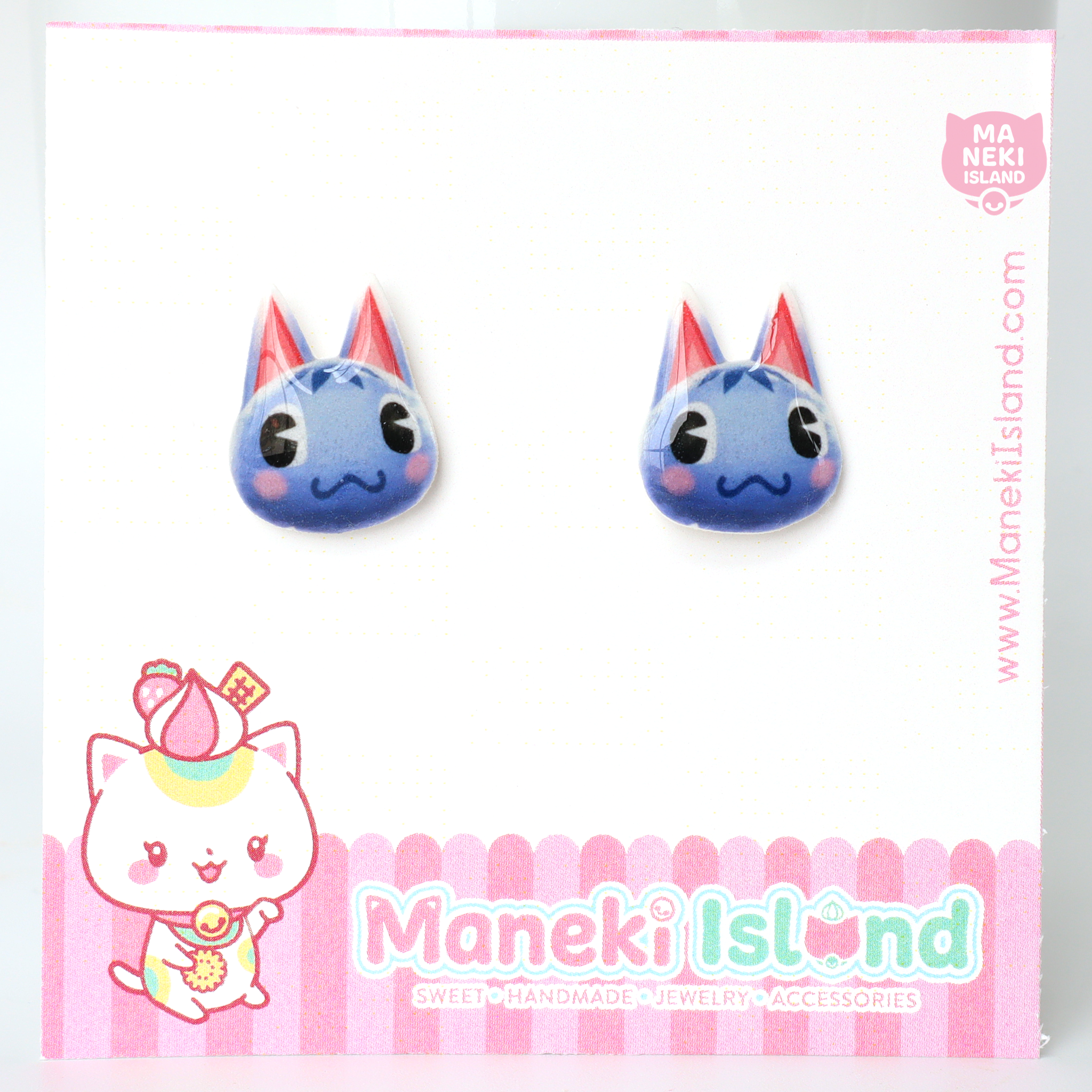 Animal Crossing Rosie Stud Earrings