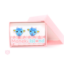 Load image into Gallery viewer, Animal Crossing Sherb Stud Earrings

