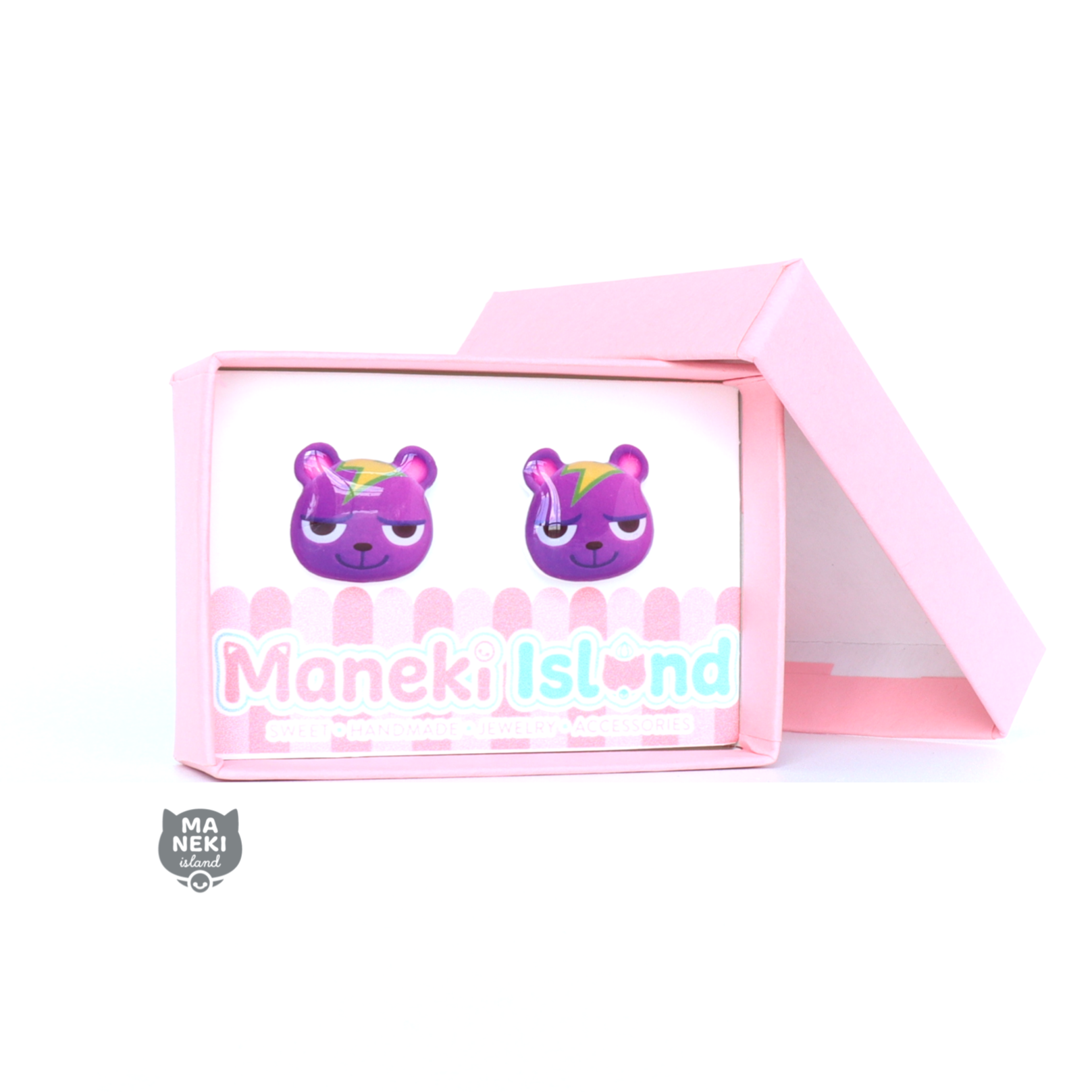 Animal Crossing Static Stud Earrings